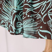 フラダンス 衣装 パウスカート ブルー系 エミカ 日本製 ハワイアンプリント アロハ レッスン 練習 フラ ダンス Emika さわやか かわいい 華やか 鮮やか おしゃれ 上品 シングル スカート グリーン系 水色 ミントグリーン フラダンス衣装 おしゃれ レディース かわいいスカート ハワイアン スタイル ダンス衣装 鮮やかカラー 練習着 スポーツ