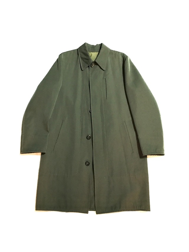 SO by ALEXANDER VAN SLOBBE Olive Wool Serge Travel Coat | ETRAK