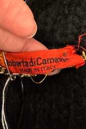 Roberta di comerino レーザーニットコート