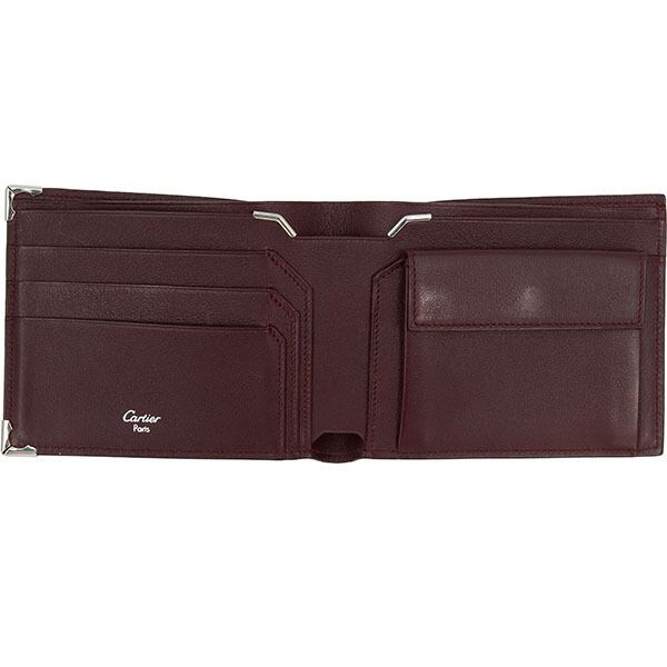 Used CARTIER カルティエ 二つ折り財布 マスト ドゥ カルティエ