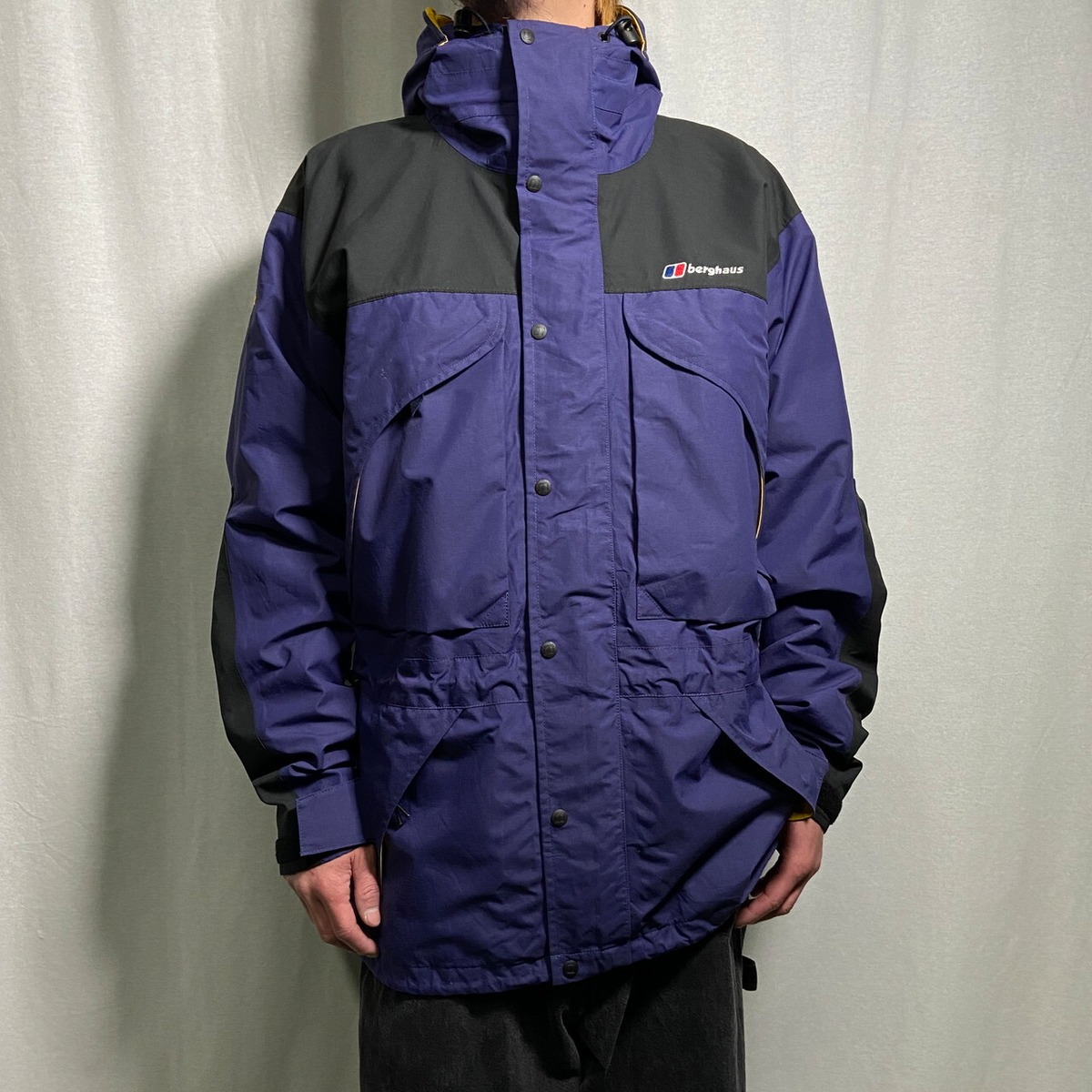00年代 berghaus バーグハウス マウンテンパーカー GORE-TEX メンズL 