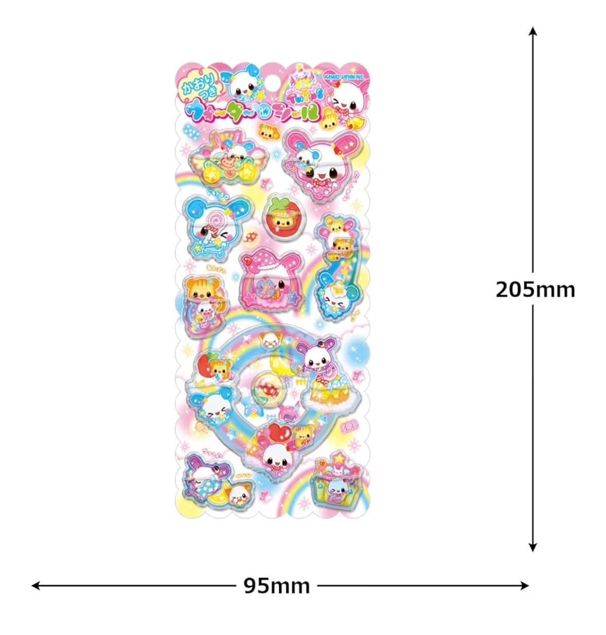 キラうさツインズ ウォーターインシール | candybox