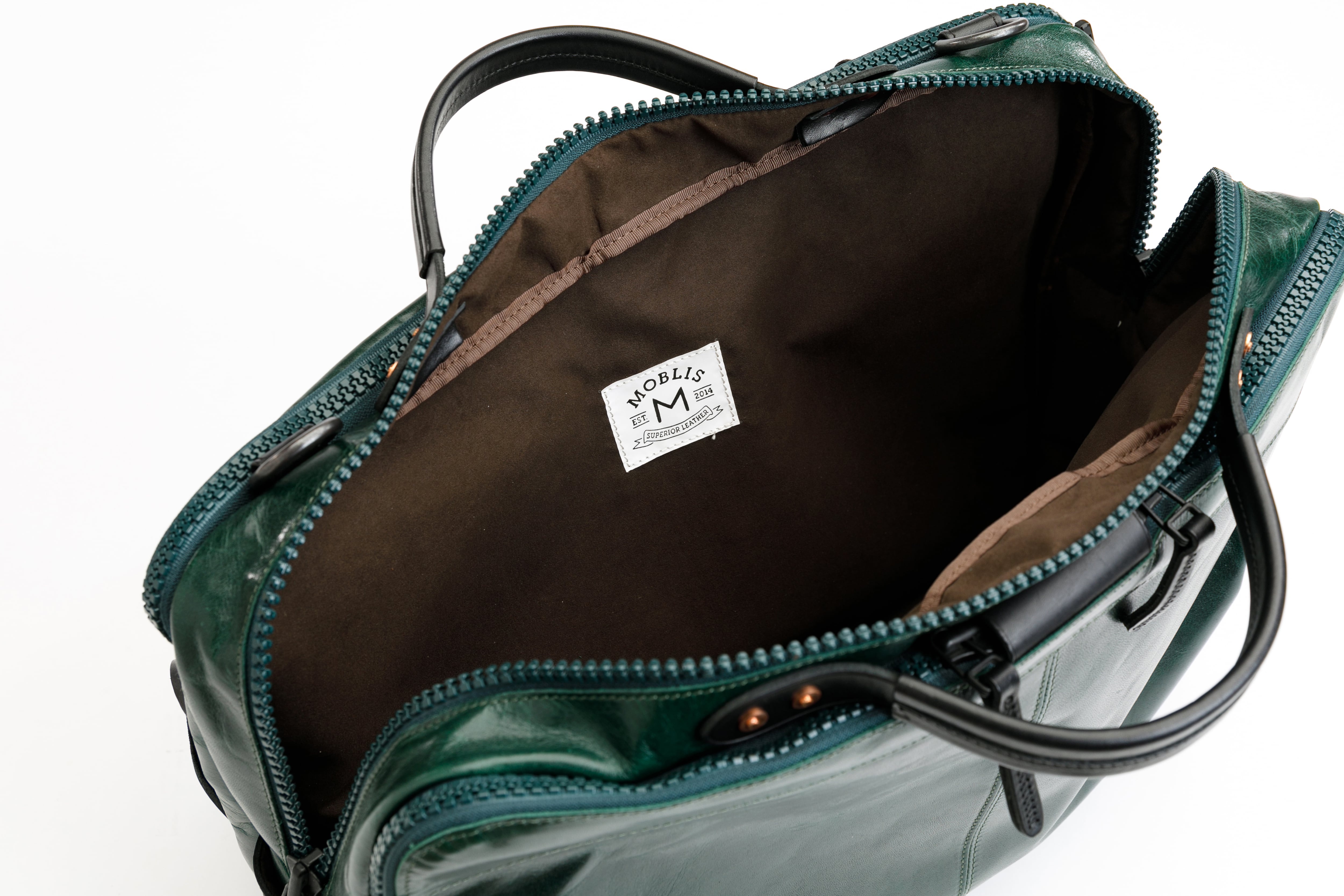3WAYバッグ(ブラック、ブルー、ブラウン、グリーン） | 上質なイタリアンレザーグッズのブランド | moblis