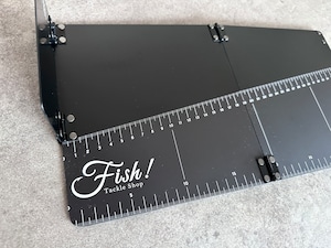 【KS Craft × Fish! tackle shop】オリジナルメジャーボード