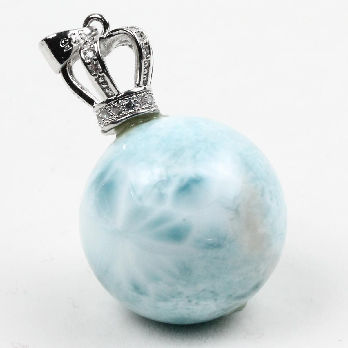ラリマー 丸玉ペンダント 112-5616
