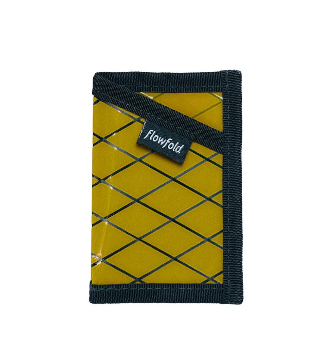 Flowfold(フローフォールド)Recycled Sailcloth Minimalist - Card Holder Wallet  -Clay Sailcloth カードケース