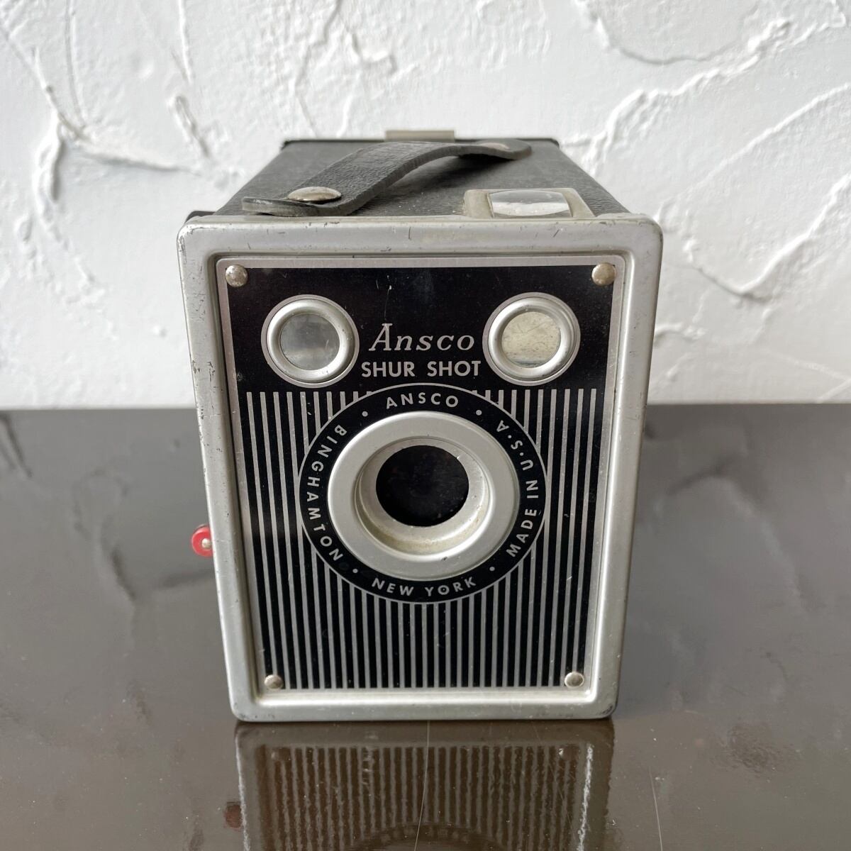 アンスコ社 シュールショット ボックスカメラ Ansco SHUR SHOT アンスコ シュールショット アンティーク