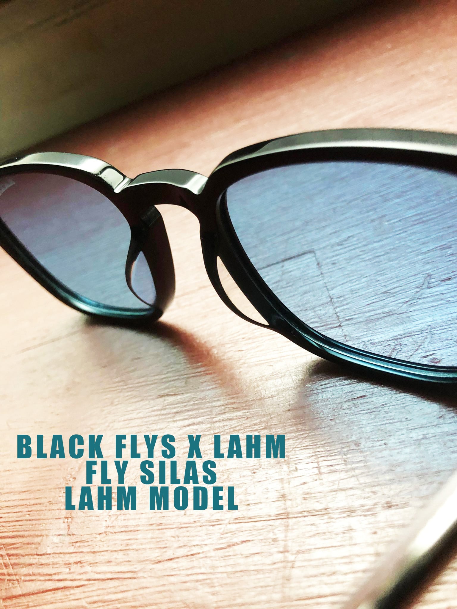 【LAHM別注偏光MODEL】【送料無料】FLY SILAS/フライサイラス LAHM LIMITED MODEL ブラックフライズ/BLACK  FLYS LAHM | ONLINE STORE LAHM powered by BASE