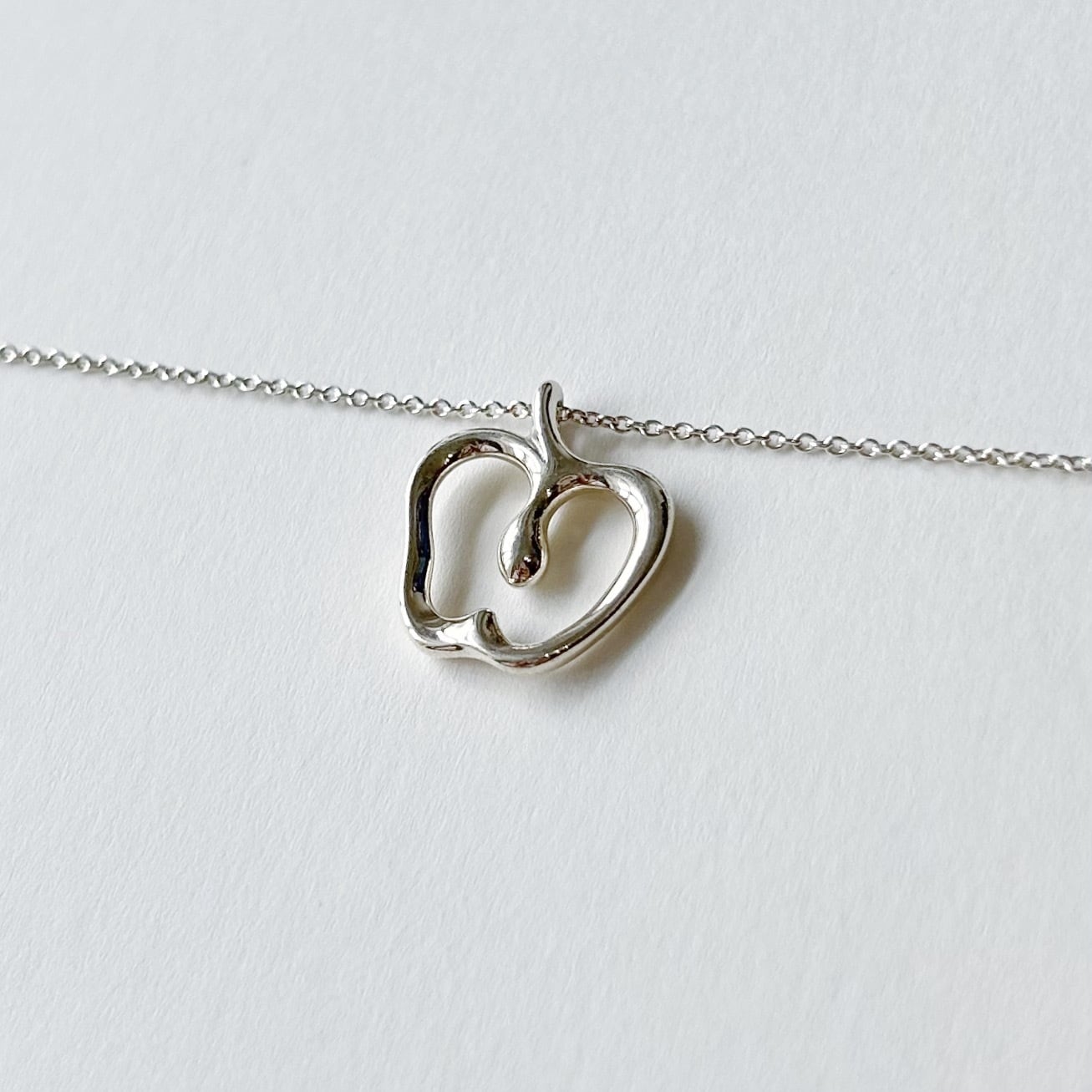 T7031】Tiffany&Co. apple necklace/silver925/ティファニー