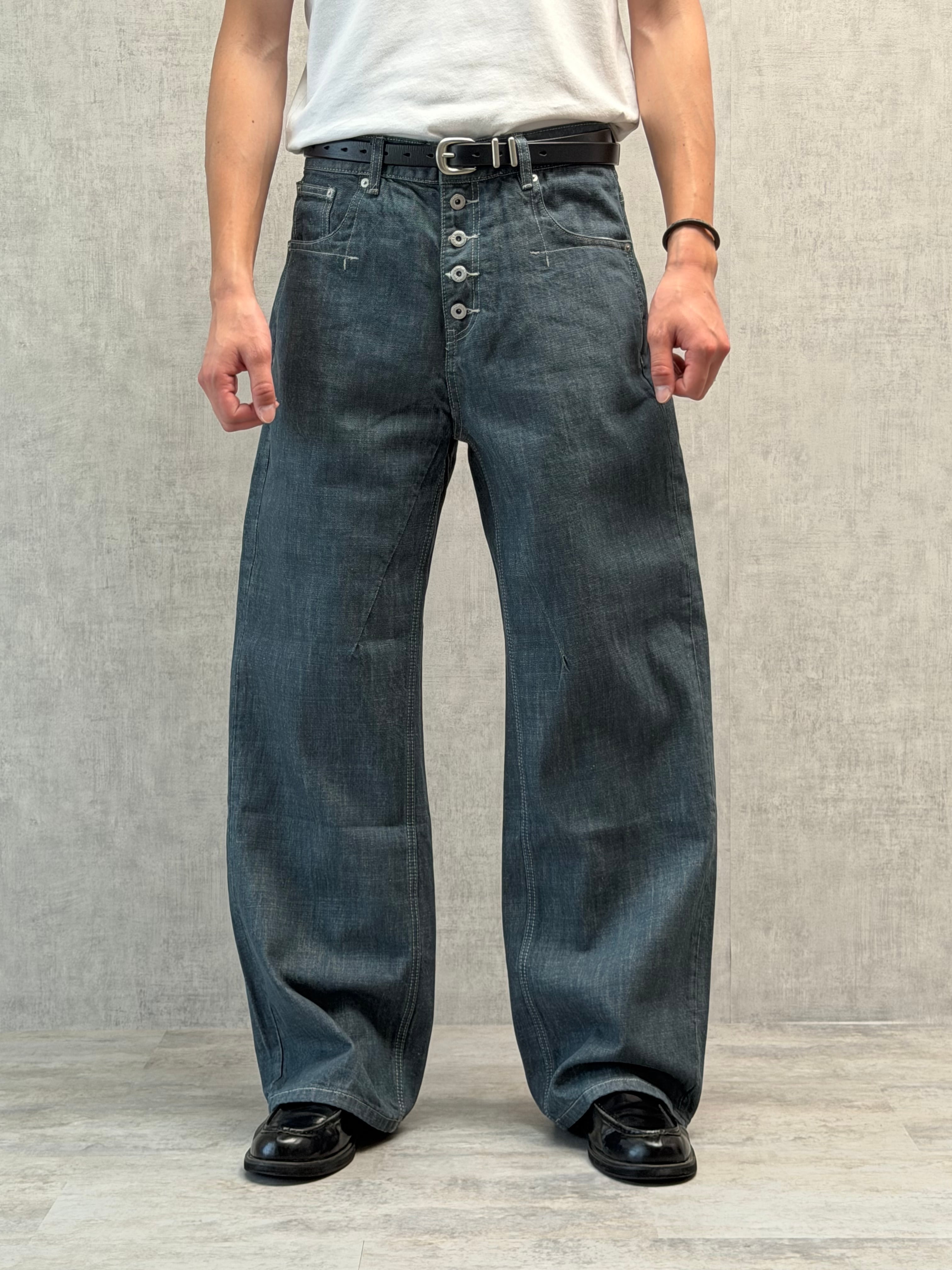 週間ランキング1位】Wabash Stripe Straight Work Pants | 【ボトムス