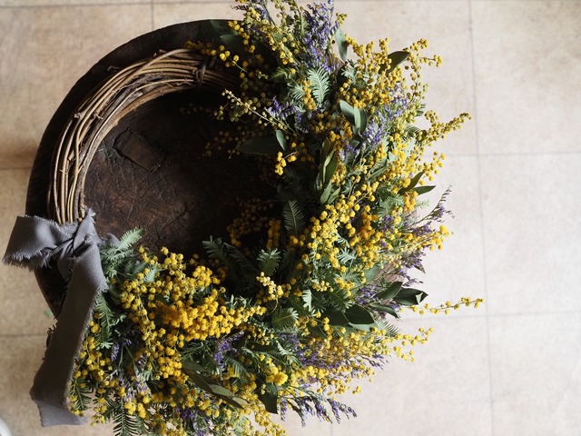 【ミモザドライリース】ハーフリース05