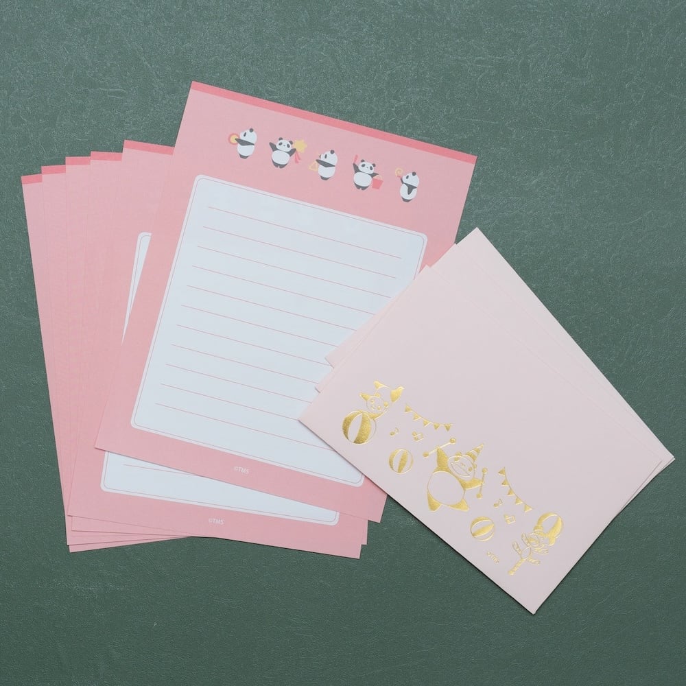 パンダコパンダ 金箔レターセット サーカス(8577)