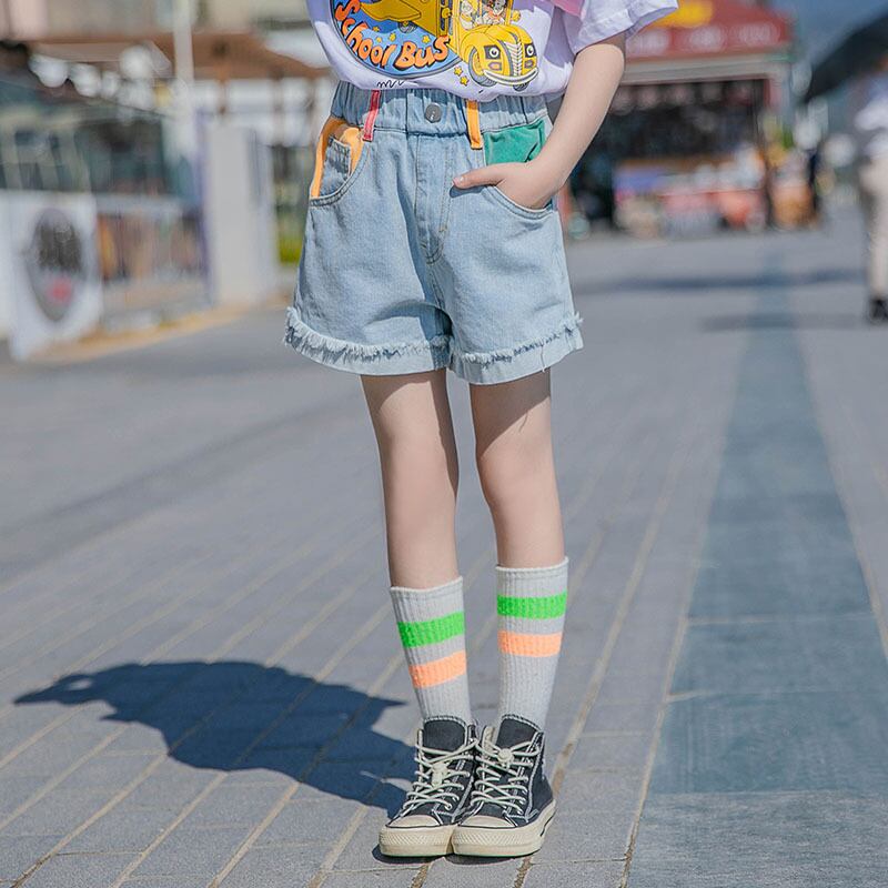 ショーツ サマースタイルジーンズ 薄手パンツ 夏物 ブルマー トレンディボーイ5475709486