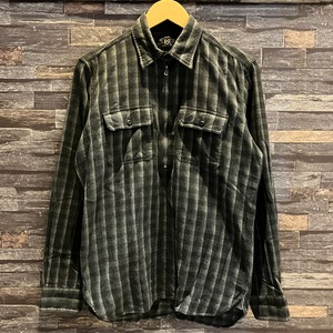 RRL H/Z COTTON CHECK SHIRT BLACK