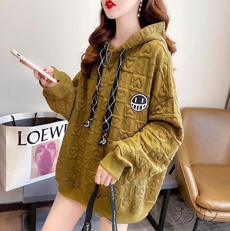 大きいサイズ レディース パーカー　トップス　春 秋冬 新品