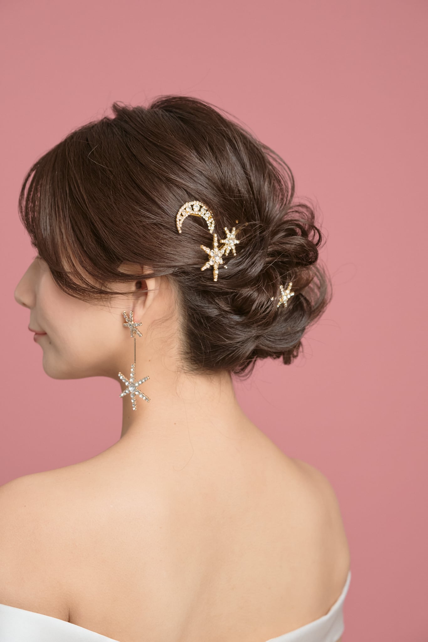H-107 Stardustヘアピン6本セット ゴールド | ウェディング