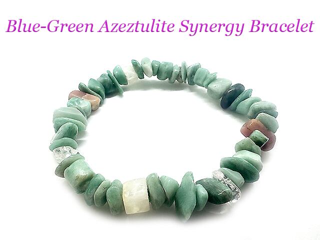 宇宙と繋がり霊性を高め幸運を得る✩.*カイヤナイト＆K2アズライト ブレス 宇宙と繋がり霊性を高め幸運を得る✩.*カイヤナイト＆K2アズライト