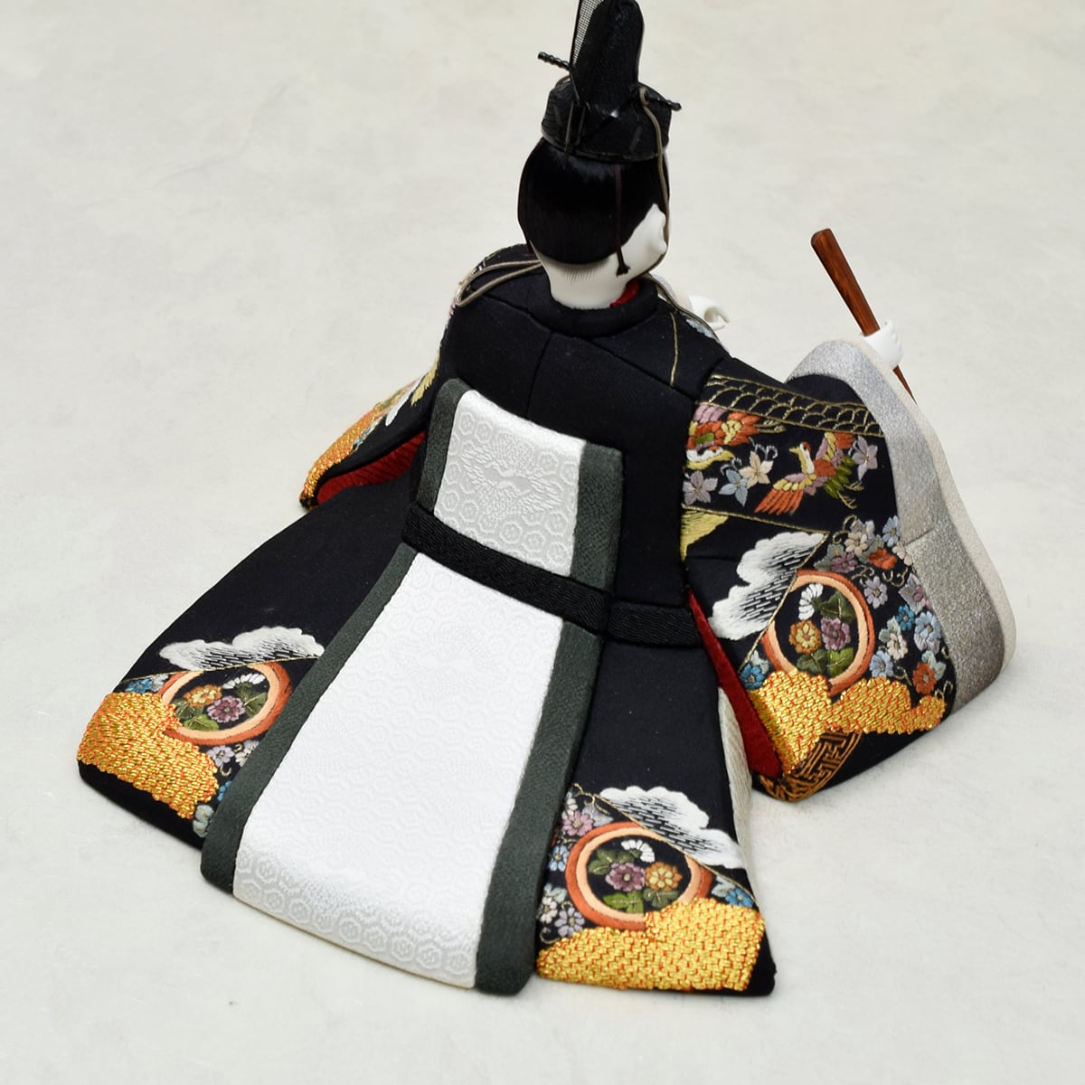 雛人形 木目込み人形 親王飾り【桃山雛】草園作｜モダン