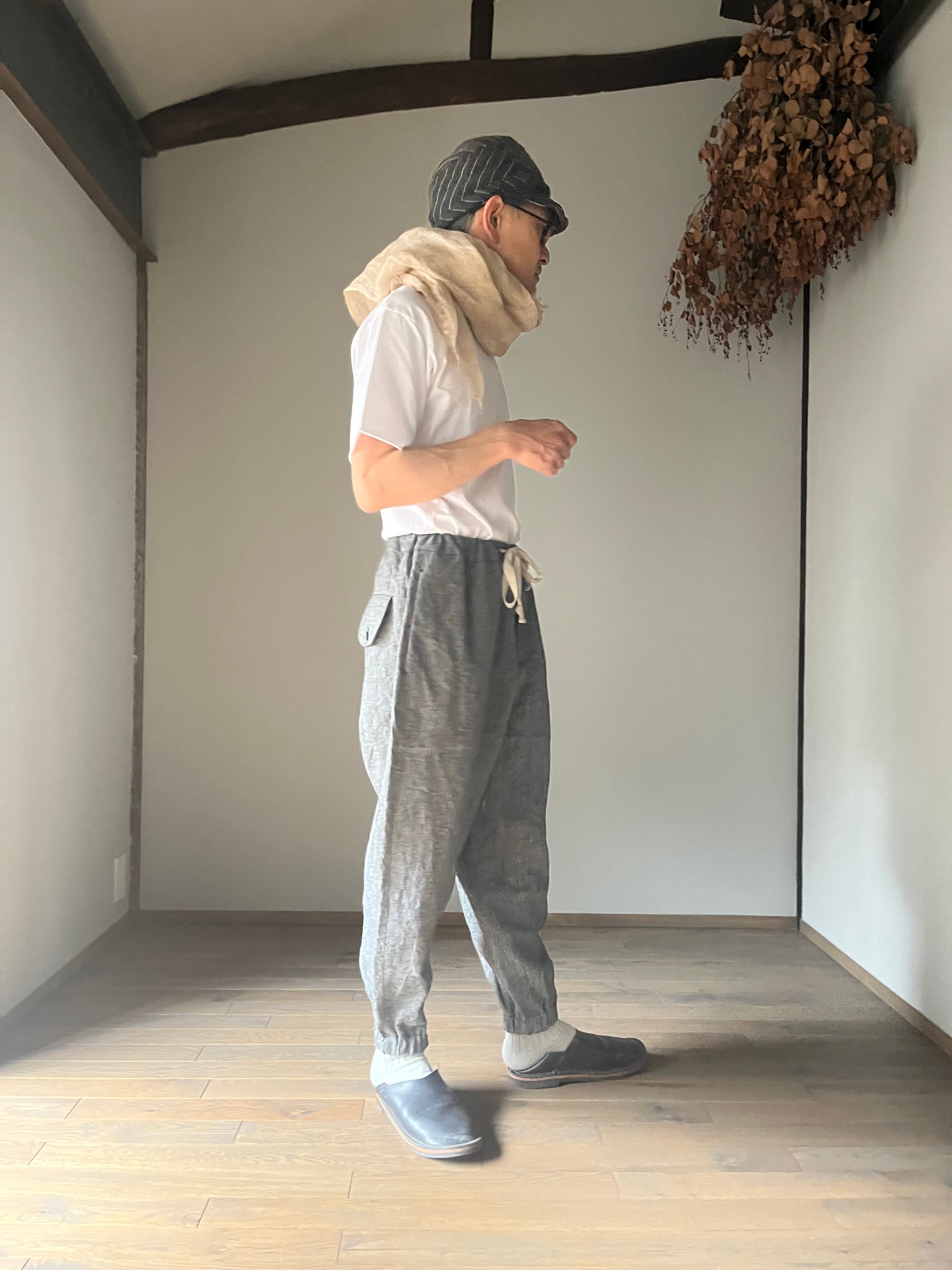 ROGGYKEI/ロギーケイ EASY PANTS GRAY sizeS | Routes*Roots ROGGYKEI/ロギーケイ EASY PANTS GRAY sizeS | Routes*Roots