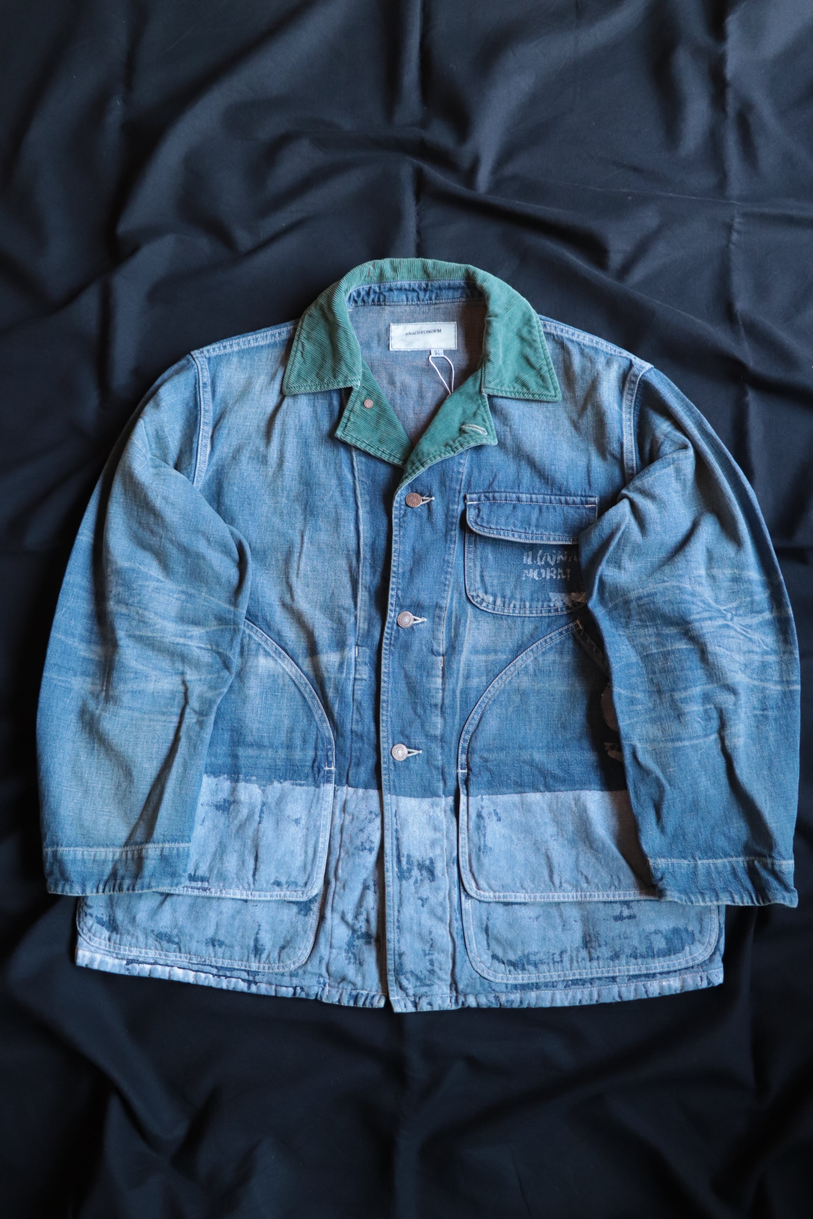 ANACHRONORM/アナクロノーム DENIM HUNTING JACKET INDIGO AN202-STCL