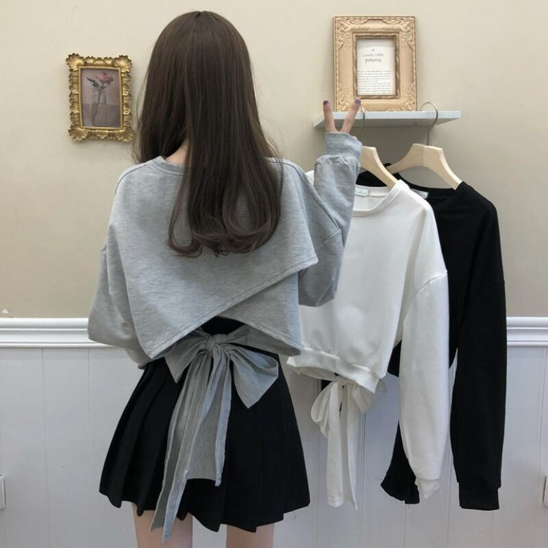 セーター オータムルーズスタイル薄手ブラウス ロング 秋物 1号婦人29523404129