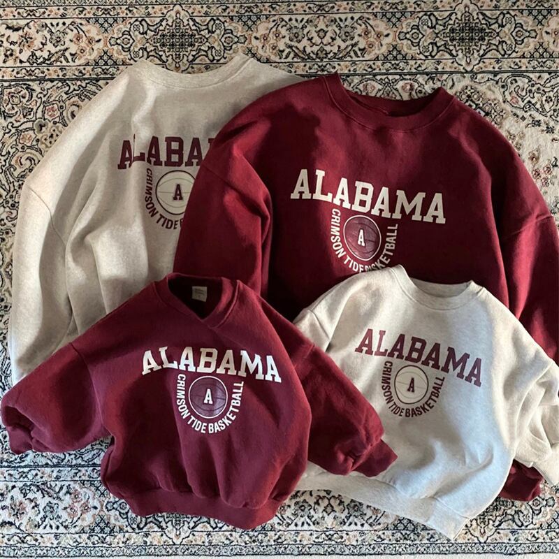 韓国風レディースTシャツ、長袖親子Tシャツ、大人気 、ファッション、春新作