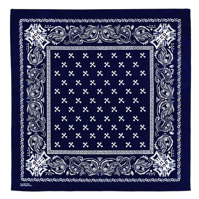DOG TOWN / Paisley Bandanna / ペイズリーバンダナ / バンダナ / DT-M-002 / COLOR : NAVY