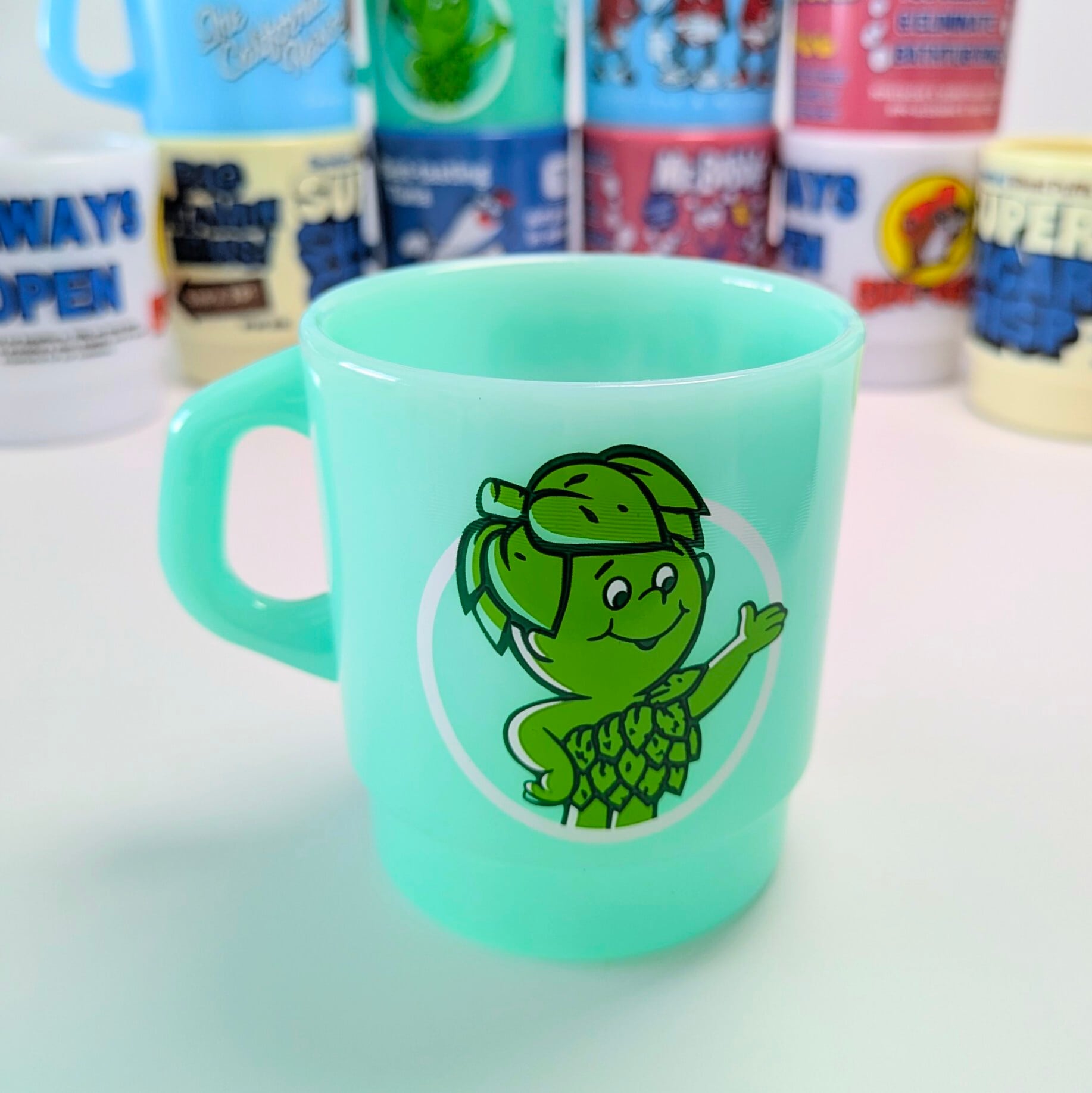 【 STACKING MUG /スタッキングマグ 】 Little Sprout（ リトルスプラウト ）/ グリーンジャイアント社 / プラカップ / MUG / ミルキーマグ / 積み重ねられるマグ〚アメリカン雑貨 アメトイ〛
