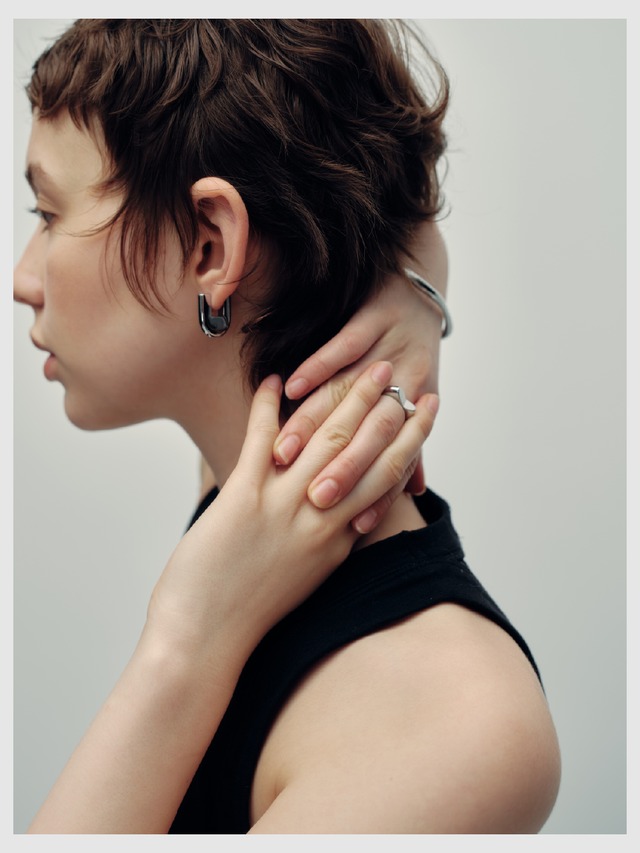 Hoop pierce -Gold/Silver-