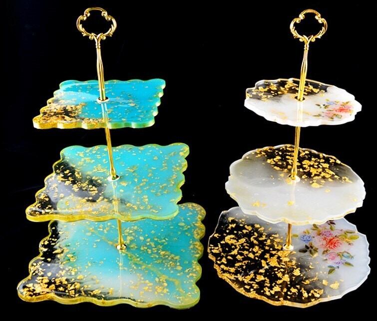 エタージュラ(3段)ティースタンド シリコンモールド | シリコン