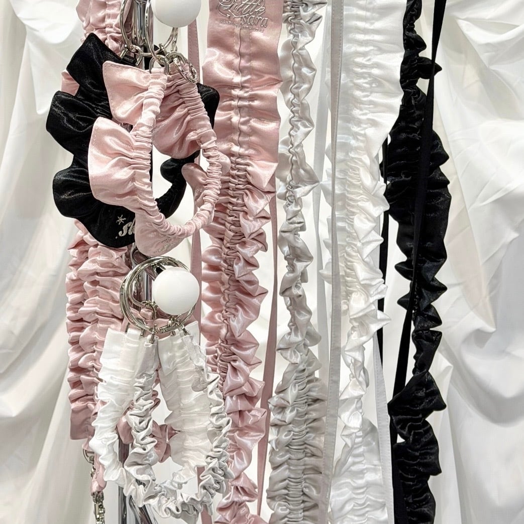 予約［littlesara］satin frill leash（4color）リード | ropet