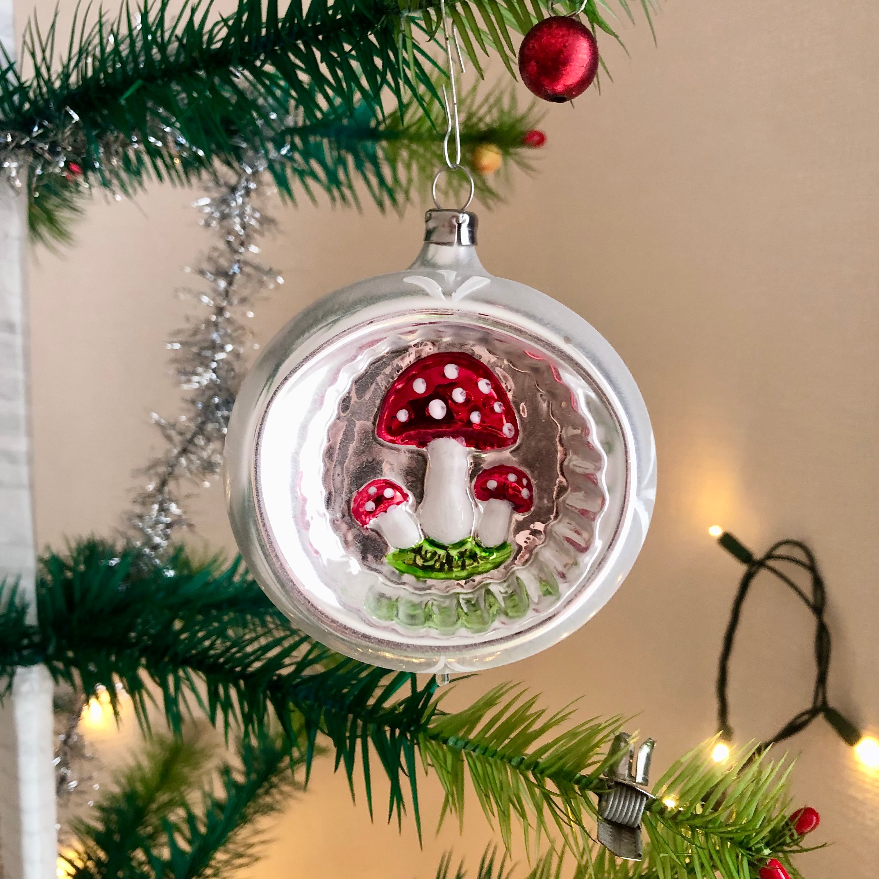 アスティエ　ガラスオーナメント　クリスマスオーナメント　ドイツ　３点おまとめ ASTIER de VILLATTE. ドイツ製 三日月(大) ガラスオーナメント