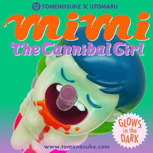 "MIMI The Cannibal Girl" Jungle Ghost Edition by Utomaru