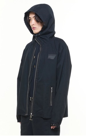 【25AW】SHOOP / DISTRESSED ZIPPER PULLOVER / ブルゾン