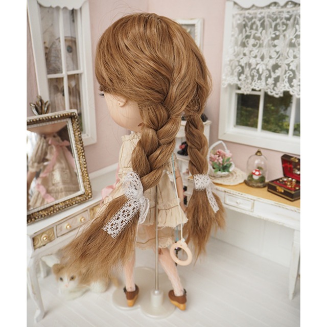 ネオブライス ウィッグ 赤毛のアン風ツインおさげMMm 10インチ Blythe 
