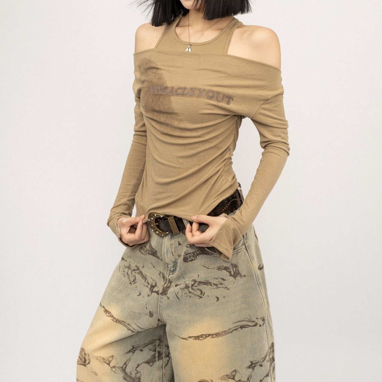 Off shoulder tops E7120 | EVOTE
