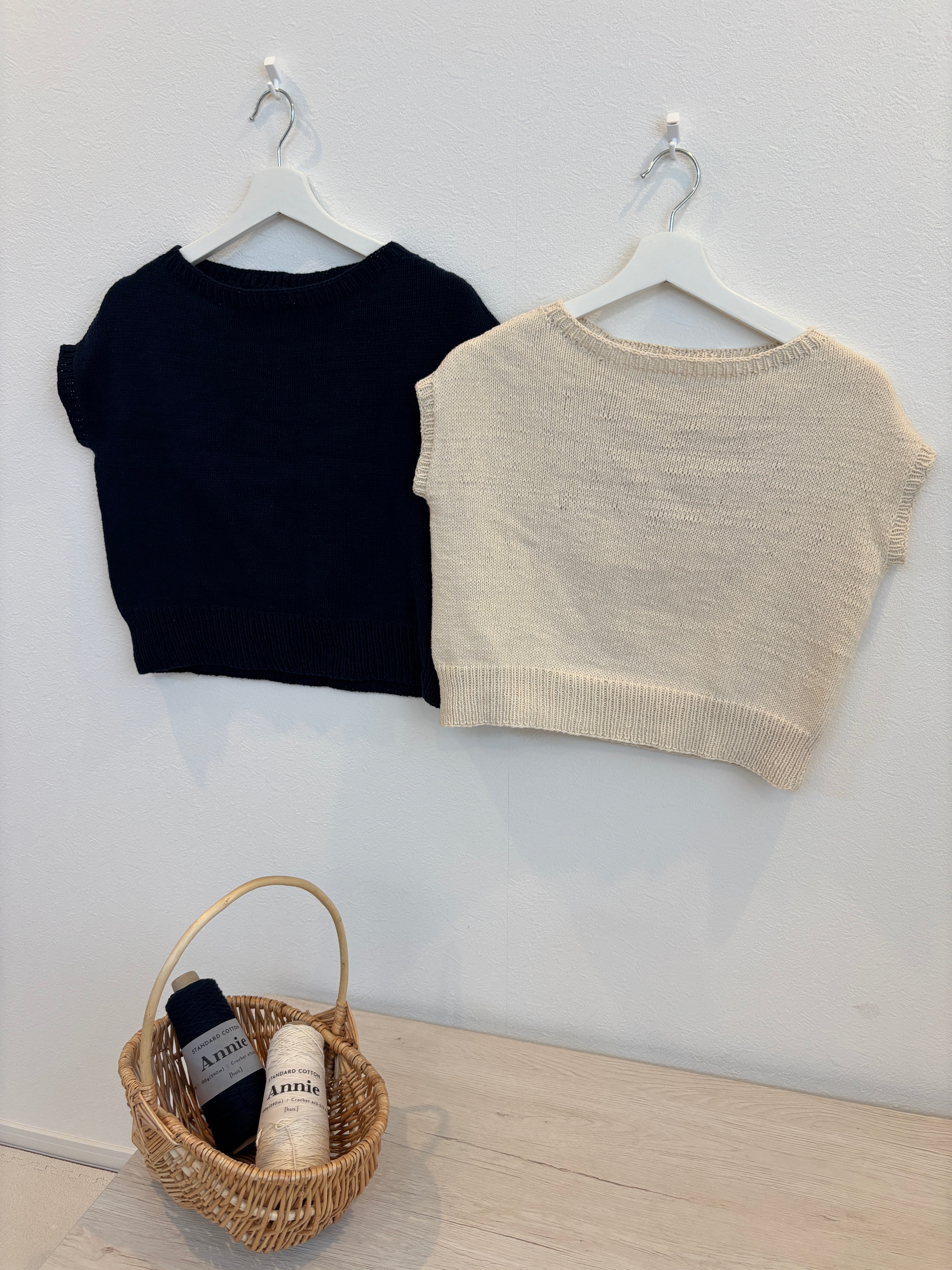 Knit Tee｜Ami-Chiku labo さんコラボキット | ［hus:］フース