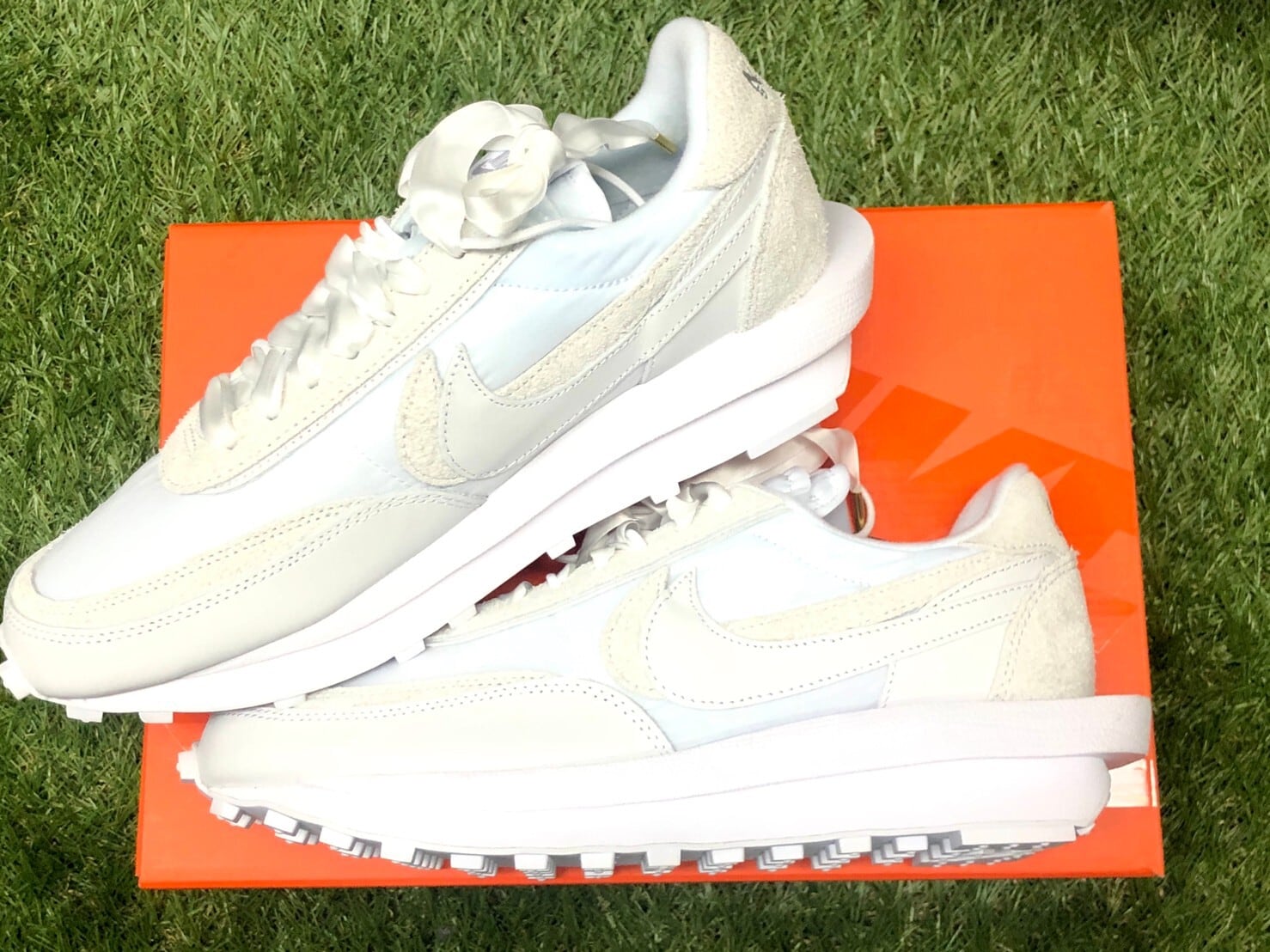 NIKE LD WAFFLE / sacai WHITE US9 BV0073-101 180JE6365 | BRAND BUYERS OSAKA
