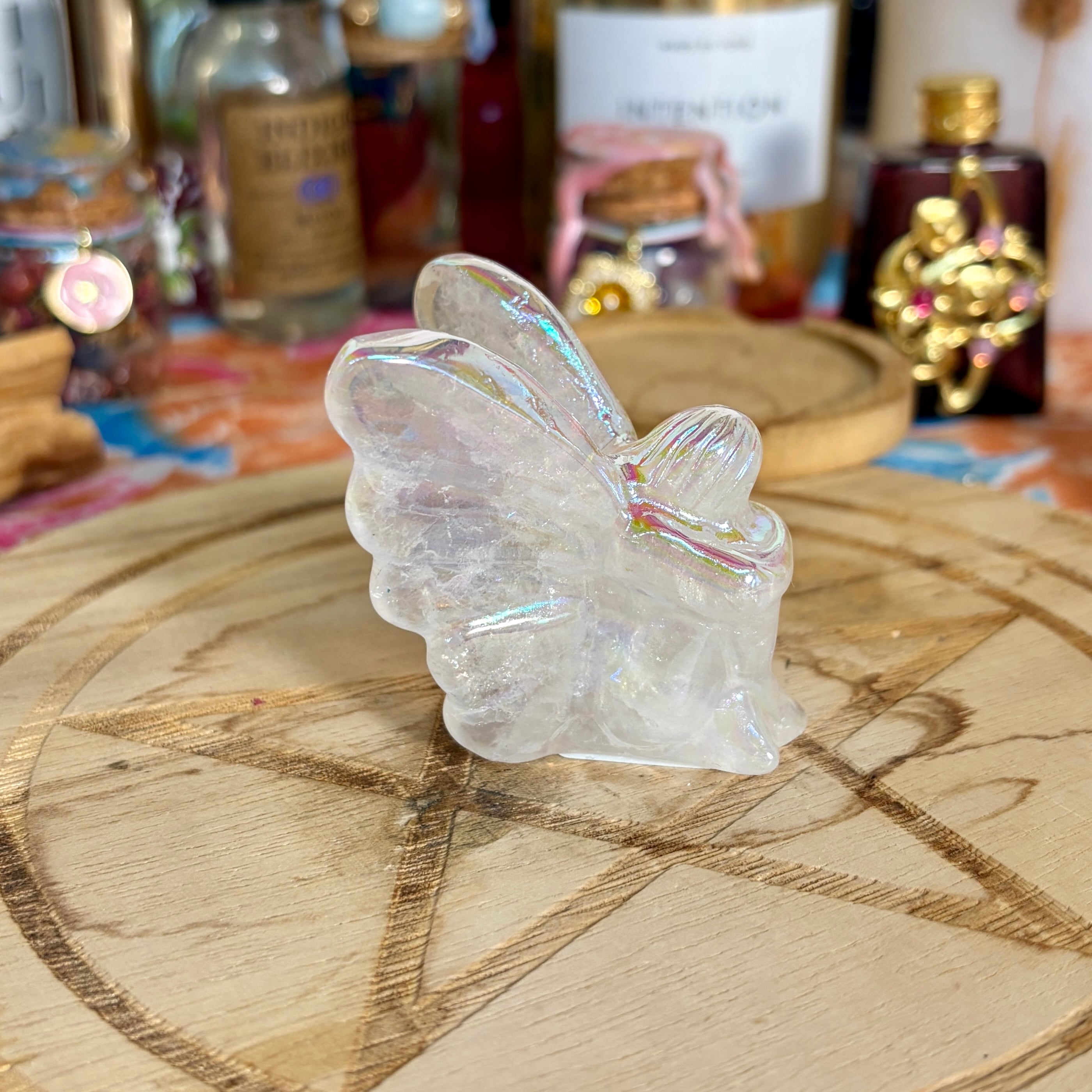 魔女の祭壇】フェアリー・オーラクリスタル（水晶）B | クリスタルと