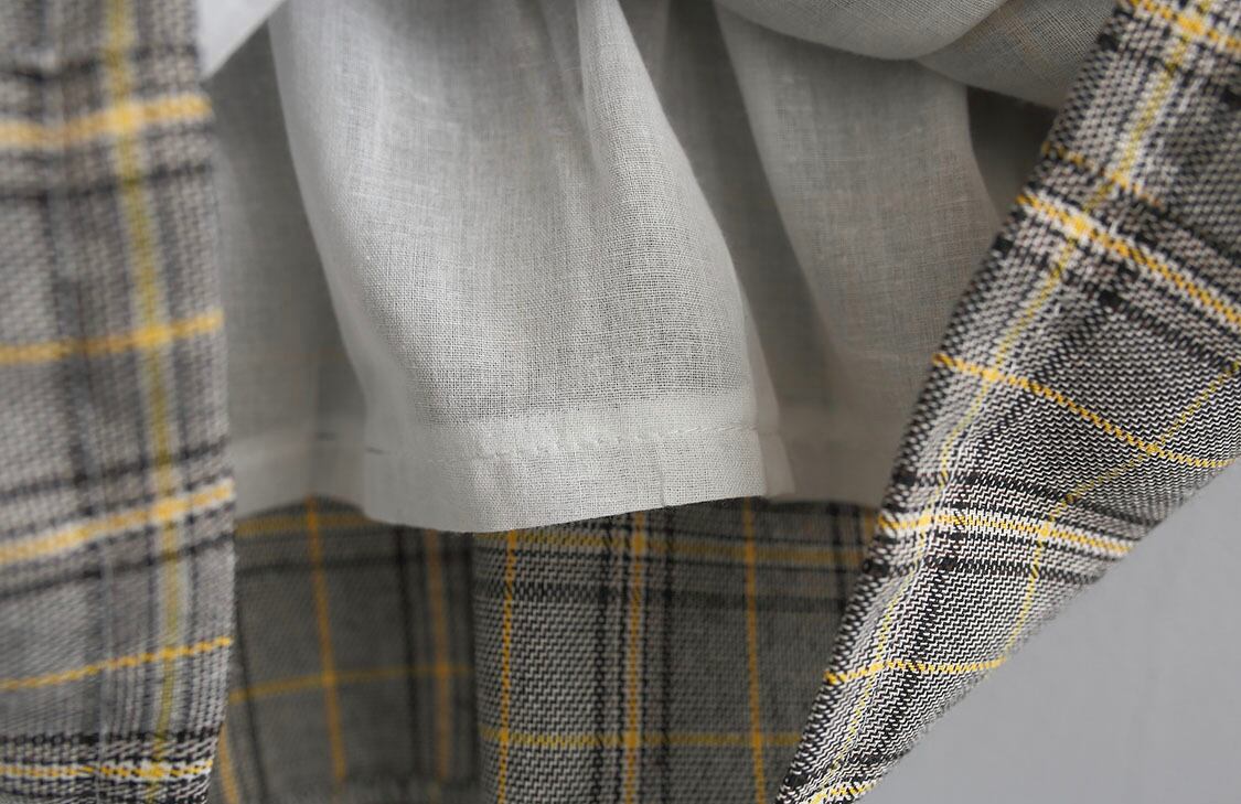 リボンチェックワンピース》》》》》入園式 フォーマル ワンピース セット 海外子供服