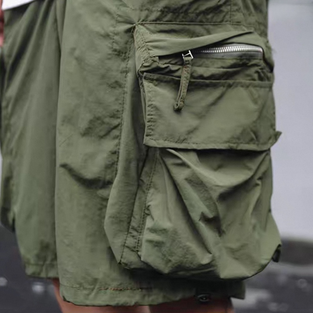Multi pocket cargo short pants 1394 - 12