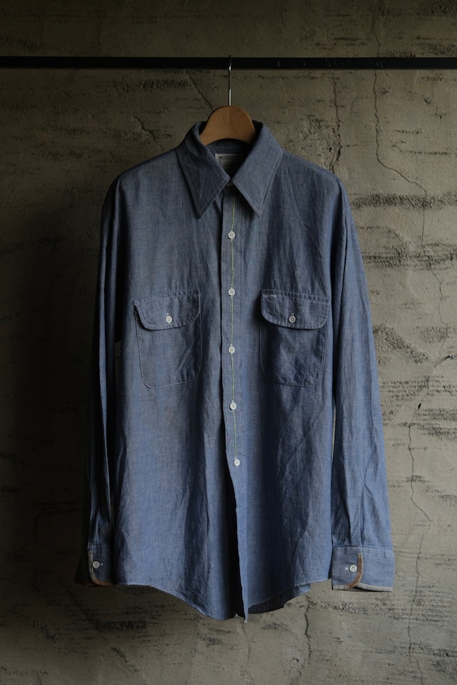 Utah/70's "BIG MAC" chambray shirt