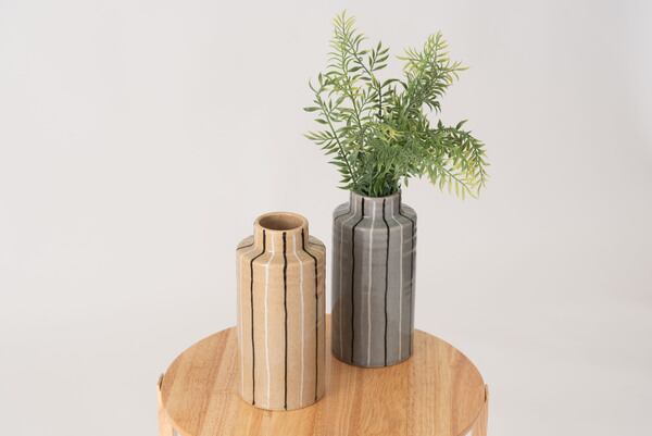 フラワーベース 花瓶 花びん かびん フラワースタンド 陶器 ドライ