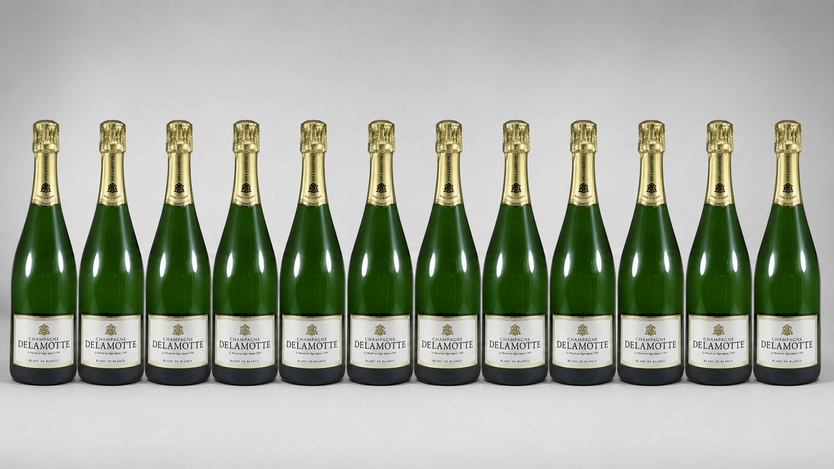 12本セット】ドゥラモット ブリュット ブラン ド ブラン NV 750ml