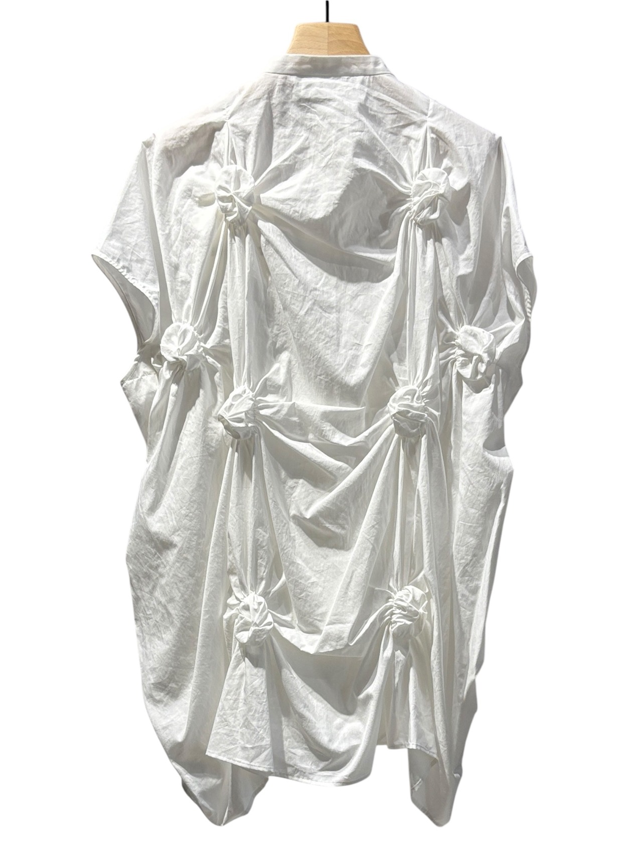 【25SS】ENFOLD エンフォルド / CIRCLE SHIRRING SHIRT / シャツ - 16