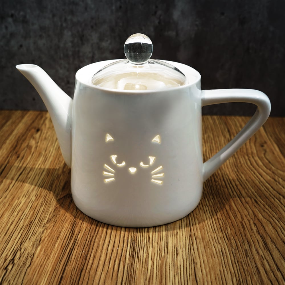 猫ポット(透かしポットネコ) | マスノヤ衣料品店・マスノヤ猫雑貨店