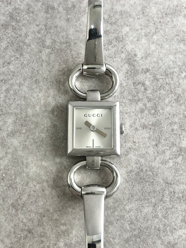 GUCCI グッチ 腕時計 シルバー ステンレススチール トルナヴォーニ 120 vintage ヴィンテージ オールド j3uxrw