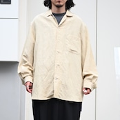 Nonnotte / Calm Oversized Open Collar Shirt