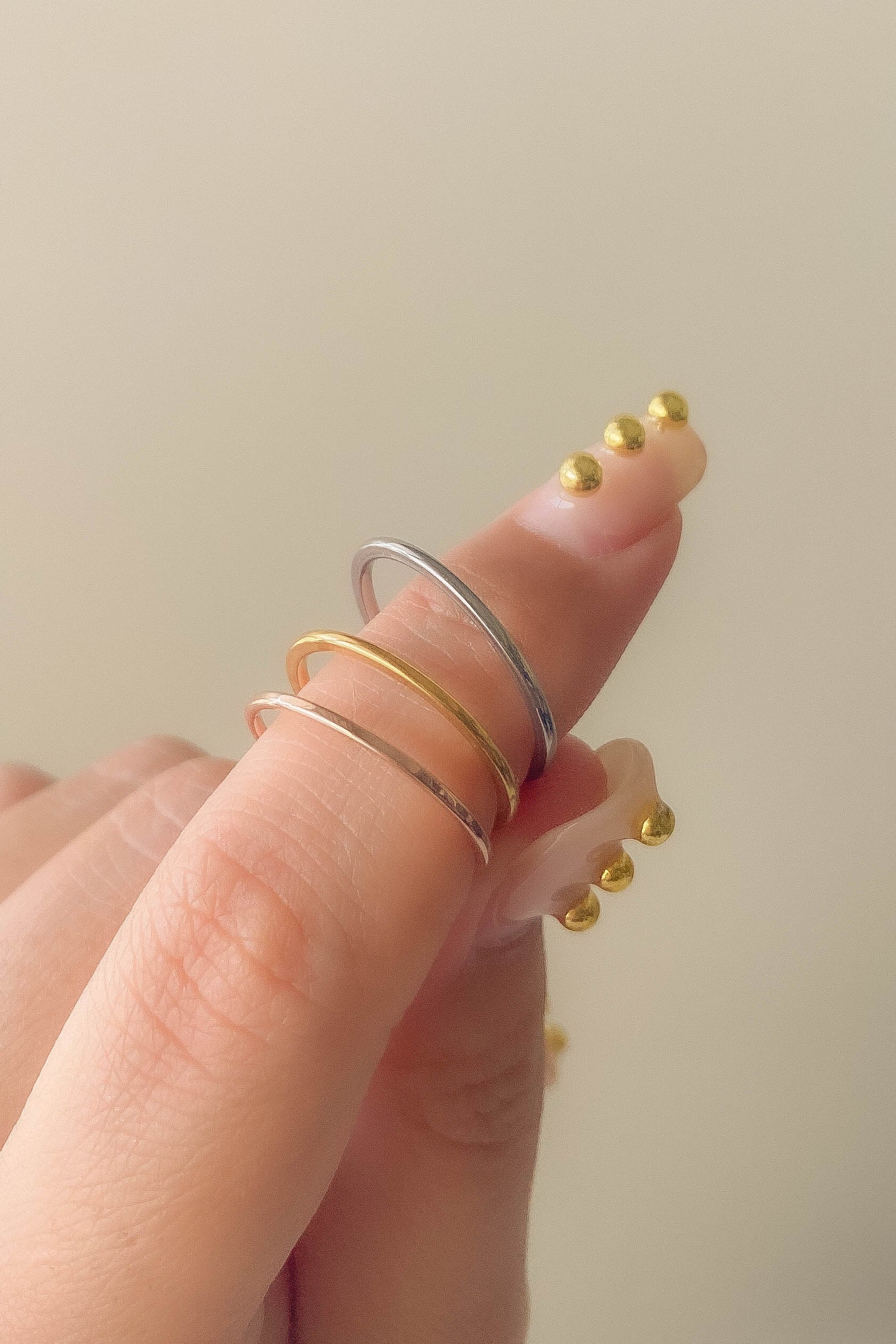1mm Simple Ring | ebine(エビネ)|金属アレルギー対応アクセサリー