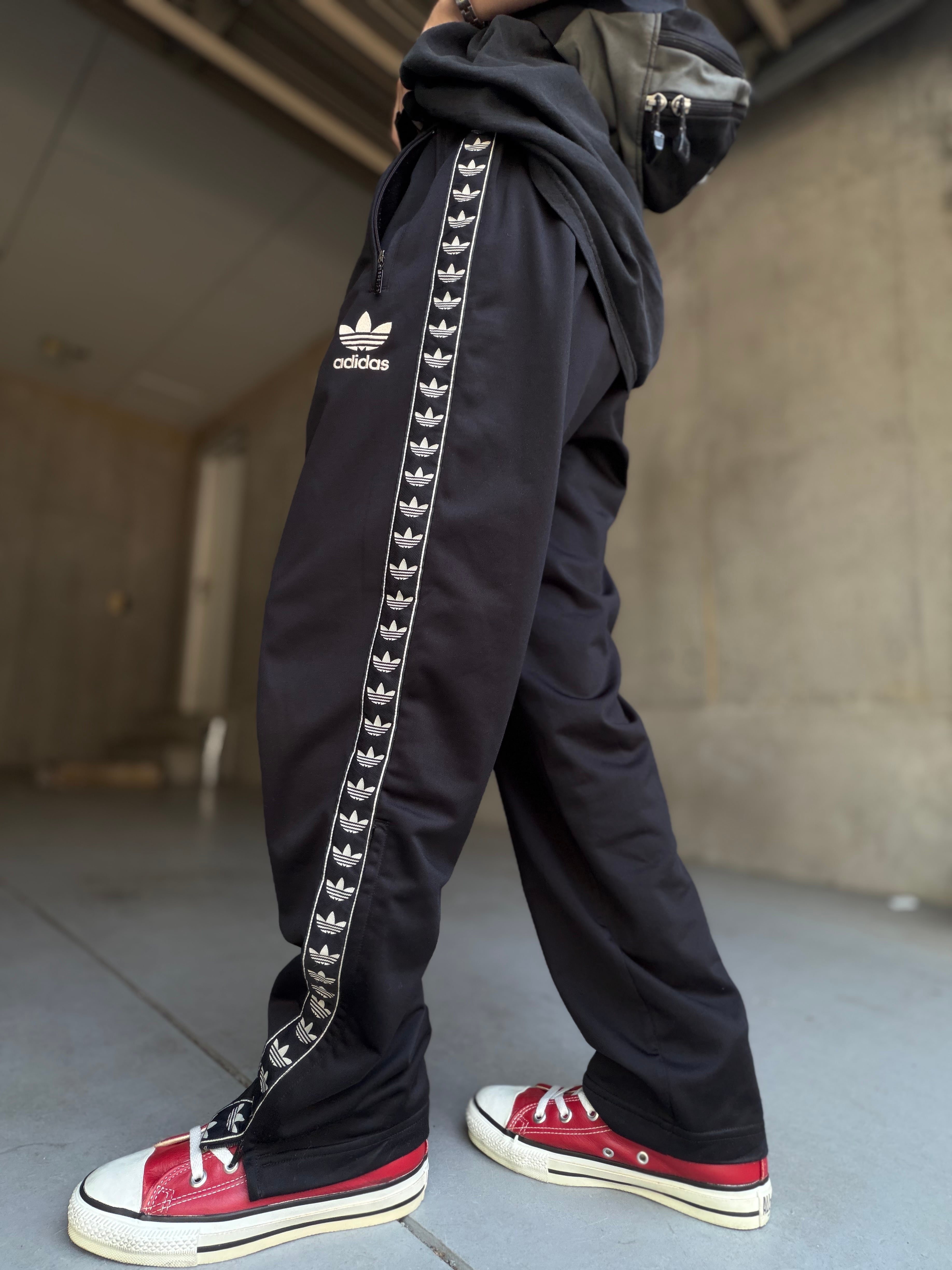 (PT1012)00’s adidas trefoil logo track pants
